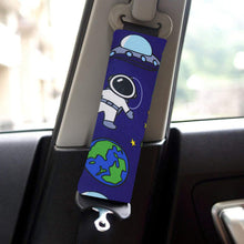 Load image into Gallery viewer, Pair Cartoon Car Seat Belt Cover Pad Head Support Car Seat Belt Pillow For Kids Seat Belt Shoulder Pads
