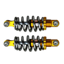 Load image into Gallery viewer, 2Pcs Universal 125mm Rear Shock Absorbers For Electric Bicycle Scooter,E Bike Spring Rear Shocks High Performance
