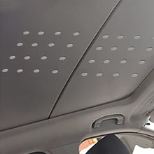 Load image into Gallery viewer, 100Pcs Car Interior Ceiling Cloth Fixing Screws For Car Roof Fixed Buckle Snap 100pcs Rivets Retainer &amp; 1pc Flexible Rule &amp; 1 Screwdriver Automotive Headliner Repair Button Screwdriver
