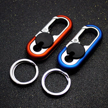 Load image into Gallery viewer, Stainless Steel Car Hook Lock Holder High-end Keychain Creative Buckle Carabiner Key Ring Outdoor
