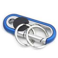 Load image into Gallery viewer, Stainless Steel Car Hook Lock Holder High-end Keychain Creative Buckle Carabiner Key Ring Outdoor

