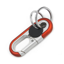 Load image into Gallery viewer, Stainless Steel Car Hook Lock Holder High-end Keychain Creative Buckle Carabiner Key Ring Outdoor
