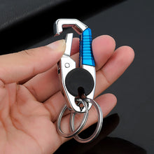 Load image into Gallery viewer, Stainless Steel Car Hook Lock Holder High-end Keychain Creative Buckle Carabiner Key Ring Outdoor
