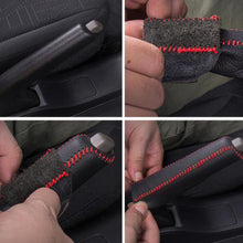 Load image into Gallery viewer, Car Leather Gears Handbrake Cover Shift Lever Cover Auto Interior Accessories for Kia K2 2011 - 2016 Handle Sleeve Car Accessories
