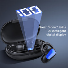 Load image into Gallery viewer, M-t8 Ear-hanging Air Conduction Digital Display Bluetooth Headset Sports Not In-ear True Wireless Not In-ear Bone Conduction
