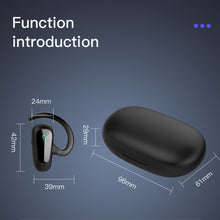 Load image into Gallery viewer, M-t8 Ear-hanging Air Conduction Digital Display Bluetooth Headset Sports Not In-ear True Wireless Not In-ear Bone Conduction

