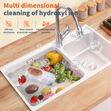 Load image into Gallery viewer, Portable Fruit and Vegetable Cleaner USB Fruit Washing Machine Kitchen Food Purifier Capsules Shape Vegetable Cleaning Machine
