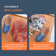 Load image into Gallery viewer, Portable Fruit and Vegetable Cleaner USB Fruit Washing Machine Kitchen Food Purifier Capsules Shape Vegetable Cleaning Machine
