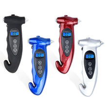 Load image into Gallery viewer, 5 in 1 LCD Digital Car High-precision Tire Tyre Air Pressure Gauge Tester Monitor Multifunctional Monitor
