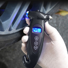 Load image into Gallery viewer, 5 in 1 LCD Digital Car High-precision Tire Tyre Air Pressure Gauge Tester Monitor Multifunctional Monitor
