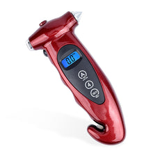 Load image into Gallery viewer, 5 in 1 LCD Digital Car High-precision Tire Tyre Air Pressure Gauge Tester Monitor Multifunctional Monitor
