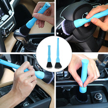 Load image into Gallery viewer, 2Pcs Car Detailing Brush Air Conditioner Auto Wash Accessories Cleaning Tools Detailing Vehicle Interior Supplies

