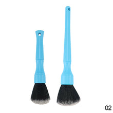 Load image into Gallery viewer, 2Pcs Car Detailing Brush Air Conditioner Auto Wash Accessories Cleaning Tools Detailing Vehicle Interior Supplies
