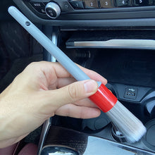 Load image into Gallery viewer, 3Pcs Car Detailing Brushes Set PP Handle for Car Wheels Tires Engine Bay Leather Seats Super Soft Synthetic Bristle
