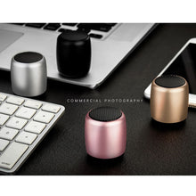 Load image into Gallery viewer, Bluetooth Speaker Mini Sound box Wireless Speakers Portable Small Soundbar Alloy Music Box
