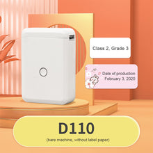 Load image into Gallery viewer, Niimbot D110 Mini Portable Thermal Label Printer Hangul Wireless Bluetooth Sticker Pocket Printer Home Use Storing Organizing
