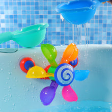 Load image into Gallery viewer, Colorful Waterwheel Bathing Sucker Baby Bath Toys Bathtub Water Spray Play Set Shower Sprinkler Toy For Kids Toddler Children
