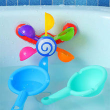Load image into Gallery viewer, Colorful Waterwheel Bathing Sucker Baby Bath Toys Bathtub Water Spray Play Set Shower Sprinkler Toy For Kids Toddler Children
