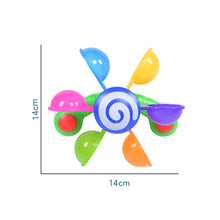 Load image into Gallery viewer, Colorful Waterwheel Bathing Sucker Baby Bath Toys Bathtub Water Spray Play Set Shower Sprinkler Toy For Kids Toddler Children

