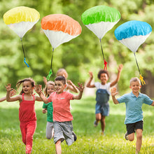 Load image into Gallery viewer, Outdoor Game Child Hand Throwing Parachute Flying Toy Tangle-free Throw Watch Landing Mini Soldier Camouflag Kids Outdoor Toys
