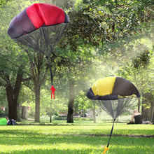 Load image into Gallery viewer, Outdoor Game Child Hand Throwing Parachute Flying Toy Tangle-free Throw Watch Landing Mini Soldier Camouflag Kids Outdoor Toys
