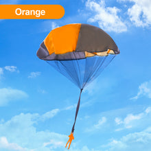 Load image into Gallery viewer, Outdoor Game Child Hand Throwing Parachute Flying Toy Tangle-free Throw Watch Landing Mini Soldier Camouflag Kids Outdoor Toys
