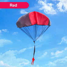 Load image into Gallery viewer, Outdoor Game Child Hand Throwing Parachute Flying Toy Tangle-free Throw Watch Landing Mini Soldier Camouflag Kids Outdoor Toys
