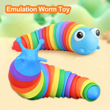 Load image into Gallery viewer, 3D Fidget Slug Articulated Realistic Insects Toy Fun Crawling Sensory Toy Can Be Twisted Casually Pleasant Release Stress
