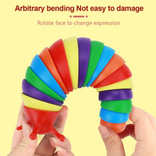 Load image into Gallery viewer, 3D Fidget Slug Articulated Realistic Insects Toy Fun Crawling Sensory Toy Can Be Twisted Casually Pleasant Release Stress
