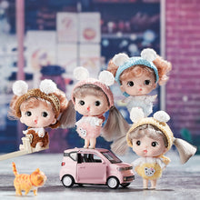 Load image into Gallery viewer, Bear Diary Doll Mini Pocket Dolls Cute Surprise Face Girl Doll With Clothes Dolls Toys Gift for Girls
