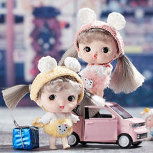 Load image into Gallery viewer, Bear Diary Doll Mini Pocket Dolls Cute Surprise Face Girl Doll With Clothes Dolls Toys Gift for Girls
