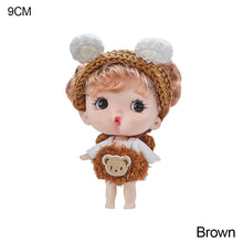 Load image into Gallery viewer, Bear Diary Doll Mini Pocket Dolls Cute Surprise Face Girl Doll With Clothes Dolls Toys Gift for Girls
