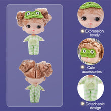Load image into Gallery viewer, Pajama Diary Doll Mini Pocket Dolls Cute Surprise Face Girl Doll With Clothes Dolls Toys Gift for Girls

