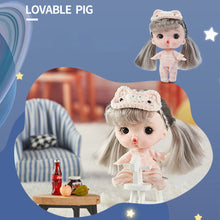 Load image into Gallery viewer, Pajama Diary Doll Mini Pocket Dolls Cute Surprise Face Girl Doll With Clothes Dolls Toys Gift for Girls

