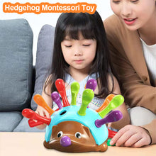 Load image into Gallery viewer, 6-24 Months Baby Toys Matching Sorter toy Hedgehog Sorter Toy Kids Stacking Toys Toddler Montessori Toy Interactive Game Gift
