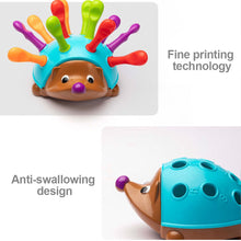 Load image into Gallery viewer, 6-24 Months Baby Toys Matching Sorter toy Hedgehog Sorter Toy Kids Stacking Toys Toddler Montessori Toy Interactive Game Gift
