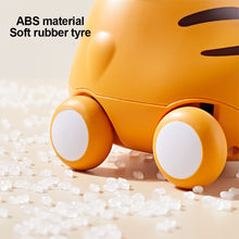 Load image into Gallery viewer, Montessori Catapulta Car Birthday Gift Slingshot Cartoon Tiger Cute Baby Inertial Ejection Toy Car Interactive Kids Creative

