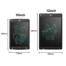Load image into Gallery viewer, LCD Writing Tablet Magic Slate Children's Digital Drawing Blackboard Painting Board Graffiti Pad Kids Toys 6.5/8.5/10/12inch
