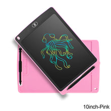 Load image into Gallery viewer, LCD Writing Tablet Magic Slate Children's Digital Drawing Blackboard Painting Board Graffiti Pad Kids Toys 6.5/8.5/10/12inch
