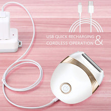 Load image into Gallery viewer, Hair Removal Instrument Armpit Hair Leg Private USB Rechargable Underarm Hair Shaver Household Trimmer Shaving Machine
