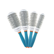 Load image into Gallery viewer, Hairdressing Comb Modeling Ceramic Rolling Comb Cylinder Nylon Curling Comb Curling Comb Ceramic Aluminum Tube Comb
