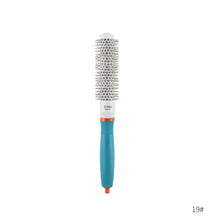 Load image into Gallery viewer, Hairdressing Comb Modeling Ceramic Rolling Comb Cylinder Nylon Curling Comb Curling Comb Ceramic Aluminum Tube Comb
