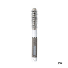 Load image into Gallery viewer, Wire Air Aluminum Tube Rolling Comb Air Curling Hair Salon Modeling Round Rolling Comb Drying Curling Comb Ceramic Nano Hairbrush
