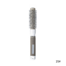 Load image into Gallery viewer, Wire Air Aluminum Tube Rolling Comb Air Curling Hair Salon Modeling Round Rolling Comb Drying Curling Comb Ceramic Nano Hairbrush

