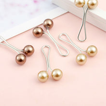 Load image into Gallery viewer, 12pcs Multicolor Headscarf Shawl Scarf Lady Muslim Scarf Clips Pins Up Hijab Clips Pearl Scarf Brooch Pin Women Jewelry
