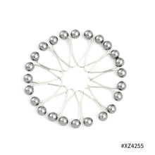 Load image into Gallery viewer, 12pcs Multicolor Headscarf Shawl Scarf Lady Muslim Scarf Clips Pins Up Hijab Clips Pearl Scarf Brooch Pin Women Jewelry
