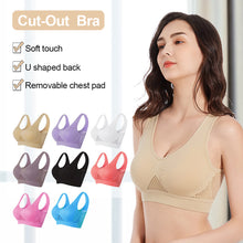 Load image into Gallery viewer, Women Yoga Underwear Padded Crop Tops Underwear Gym Top Yoga Sport Bra Breathable Fitness Running Vest Yoga Bras
