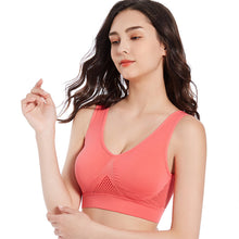 Load image into Gallery viewer, Women Yoga Underwear Padded Crop Tops Underwear Gym Top Yoga Sport Bra Breathable Fitness Running Vest Yoga Bras
