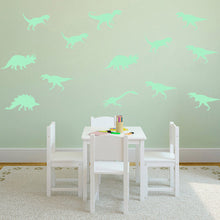 Load image into Gallery viewer, Glow in Dark Dinosaur Wall Sticker Jurassic World Luminous Wall Sticker Kids Room Decal Fluorescent Home Decoration
