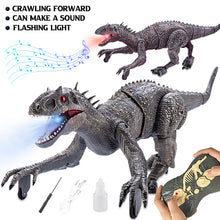 Load image into Gallery viewer, 2.4G RC Electric Walking Dinosaur D-Rex Raptor Toys Remote Control Velociraptor Model Christmas Gifts for Kids Children
